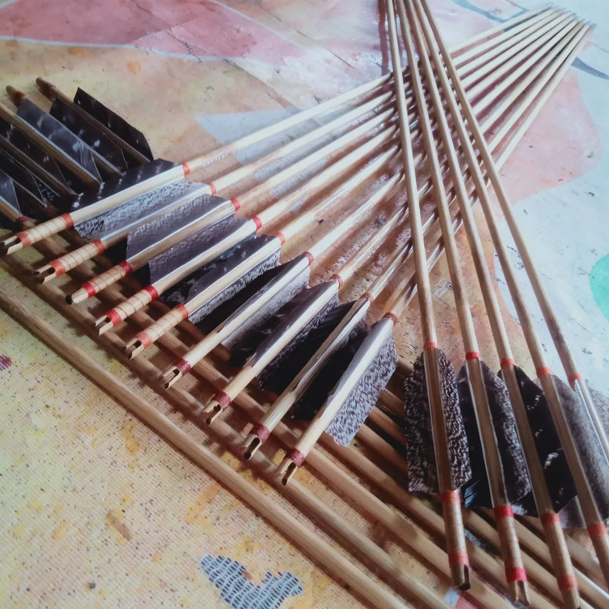 Premium Traditional Bamboo Arrows