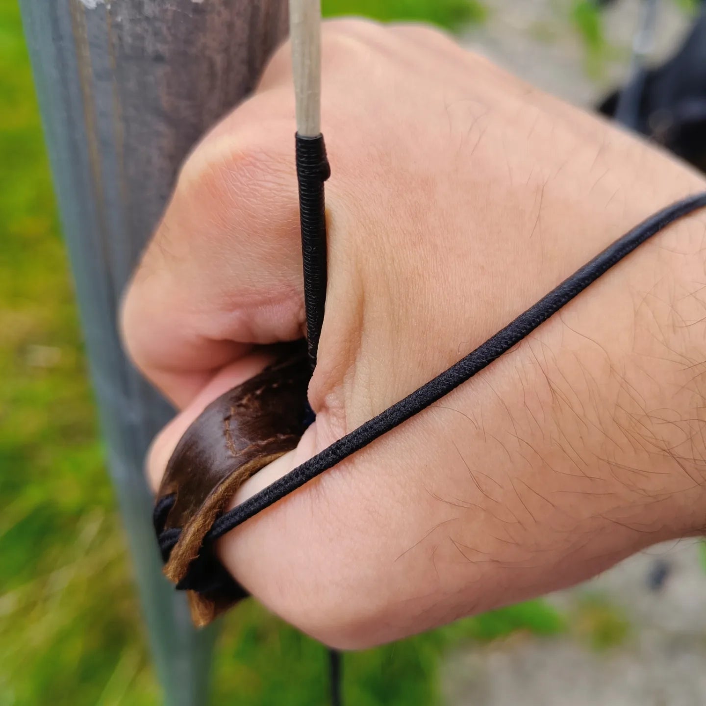 Leather Thumb ring