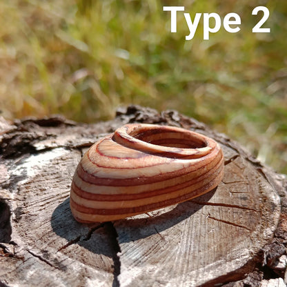 Wooden Thumb Ring