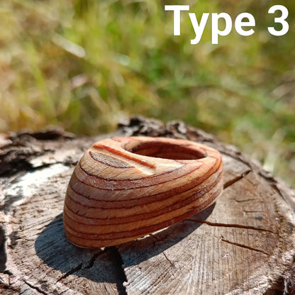 Wooden Thumb Ring