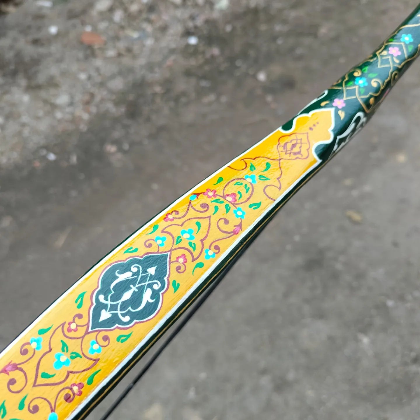 Decorated Short Turkish Bow