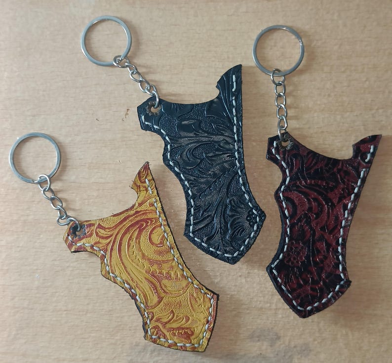 Leather Keychain