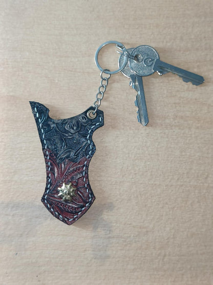 Leather Keychain