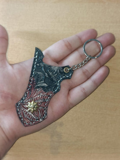 Leather Keychain