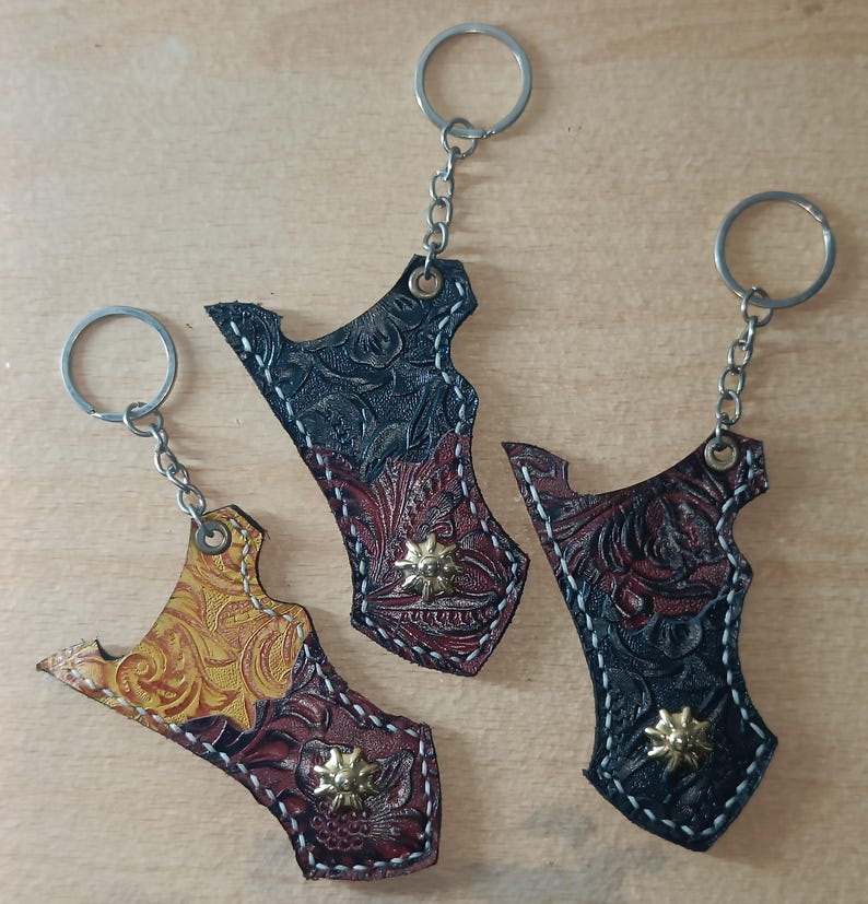 Leather Keychain