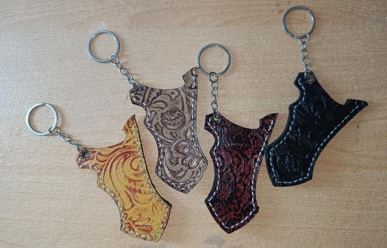 Leather Keychain